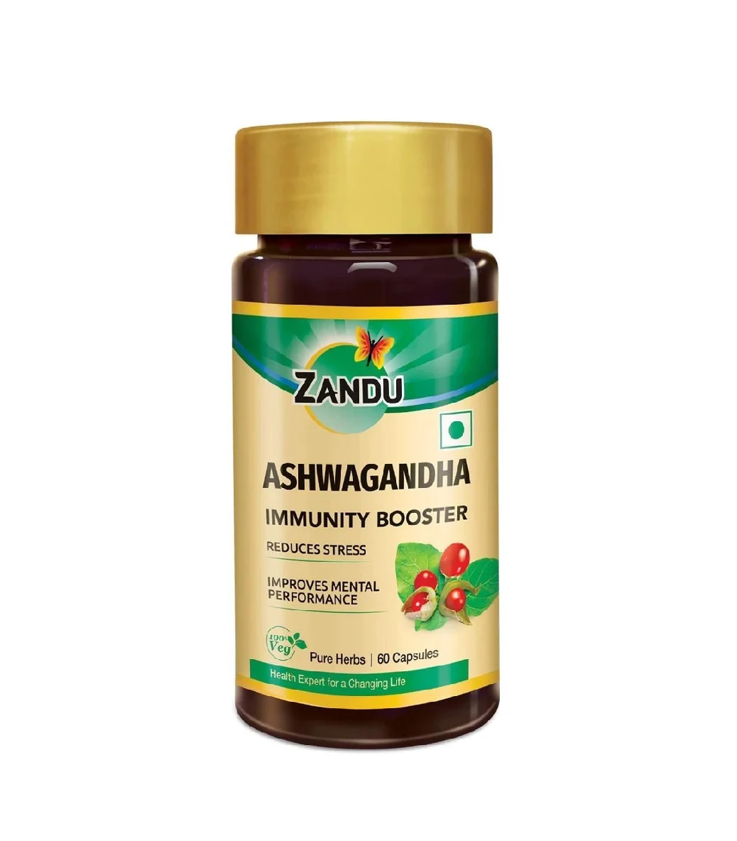 Zandu Ashwagandha Capsules to Improve Focus and Keep Stress at Bay