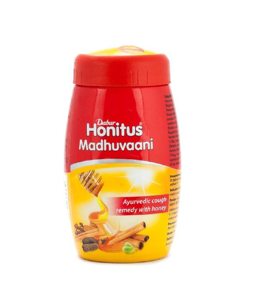 Dabur Honitus Madhuvaani for Cough Relief and Soothing Throat Irritation