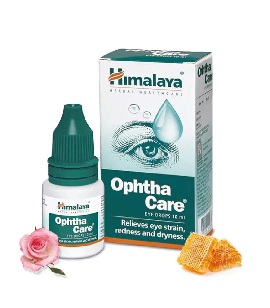 Himalaya OphthaCare Eye Drops to Soothe Eye Redness, Swelling, and Irritation