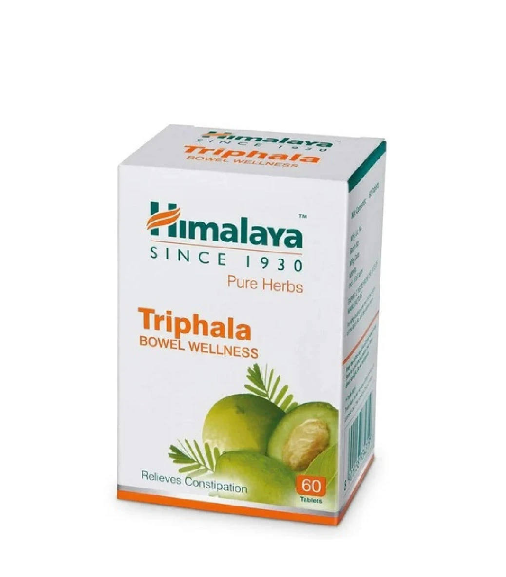 Himalaya Triphala Bowel Wellness for Overall Gut Health and Detoxification