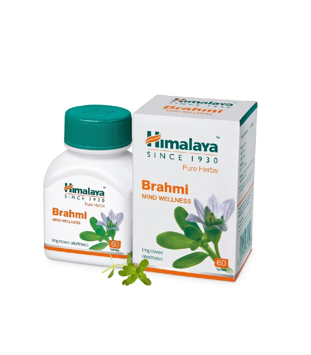 Himalaya Wellness Brahmi for Memory Boost and Concentration Power