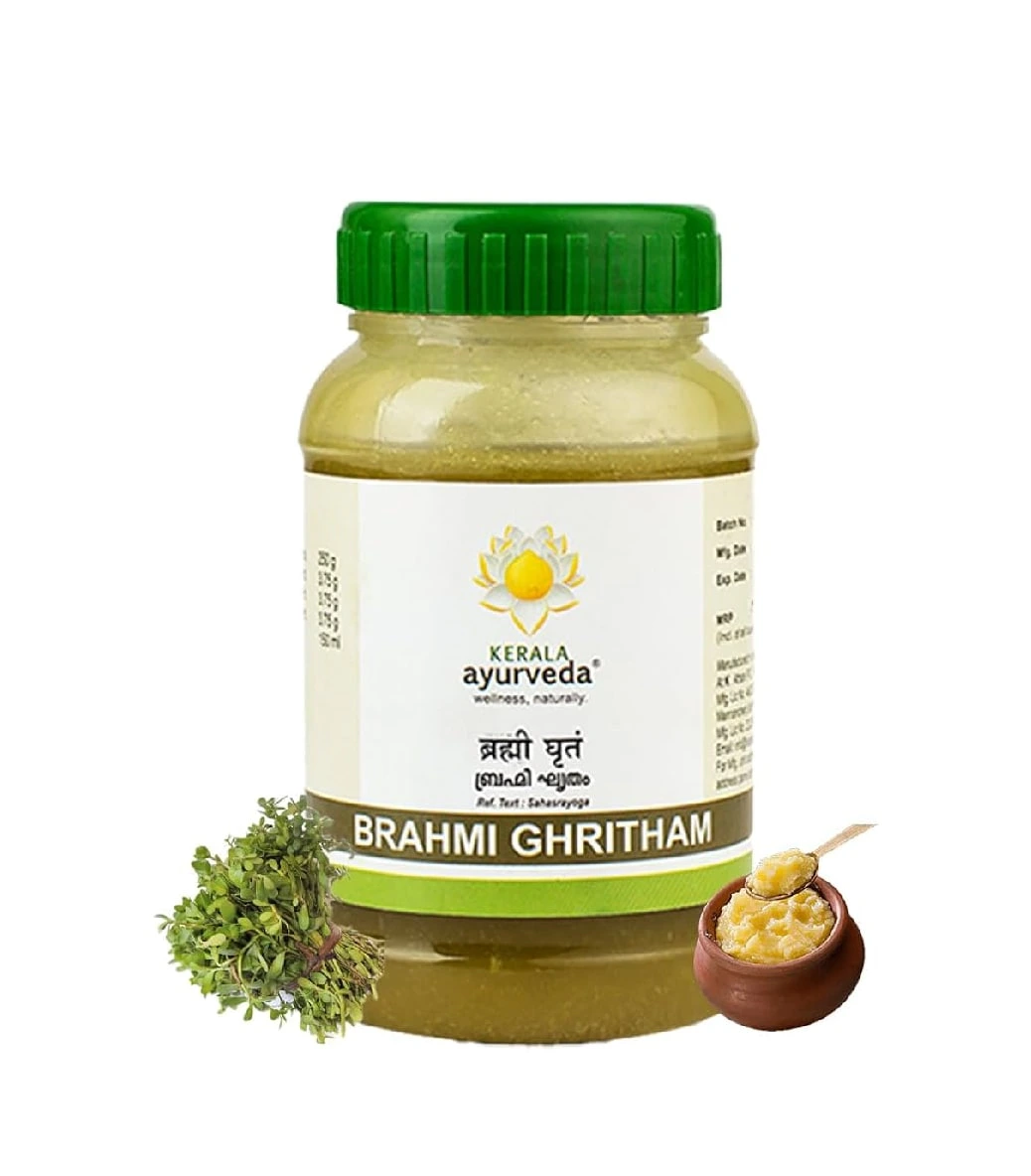 Kerala Ayurveda Brahmi Ghritham Memory Tonic for Better Cognitive Function