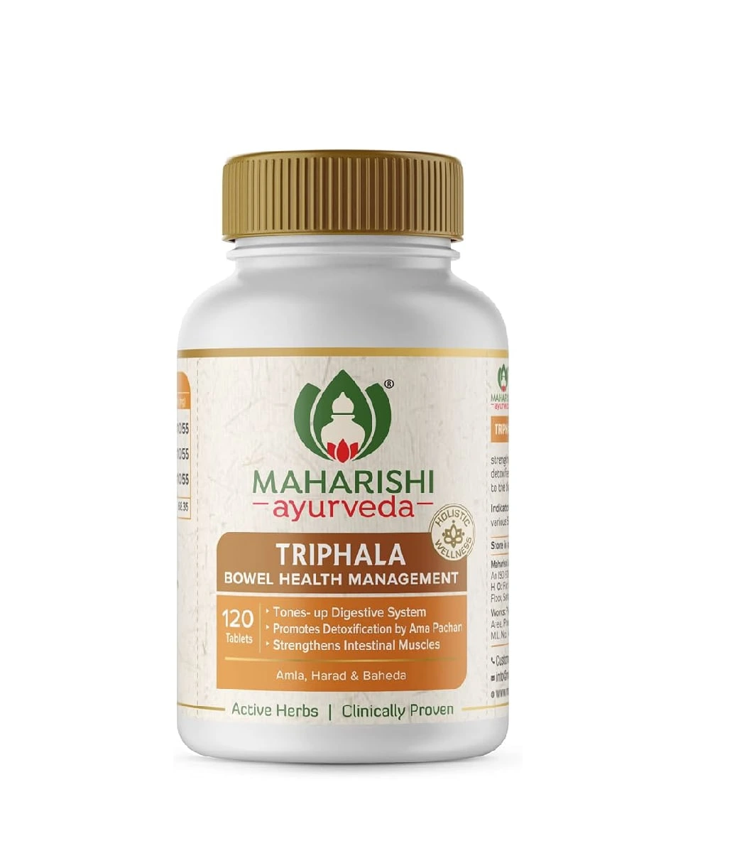 Maharishi Ayurveda Triphala Tab to Support Digestion and Detoxification