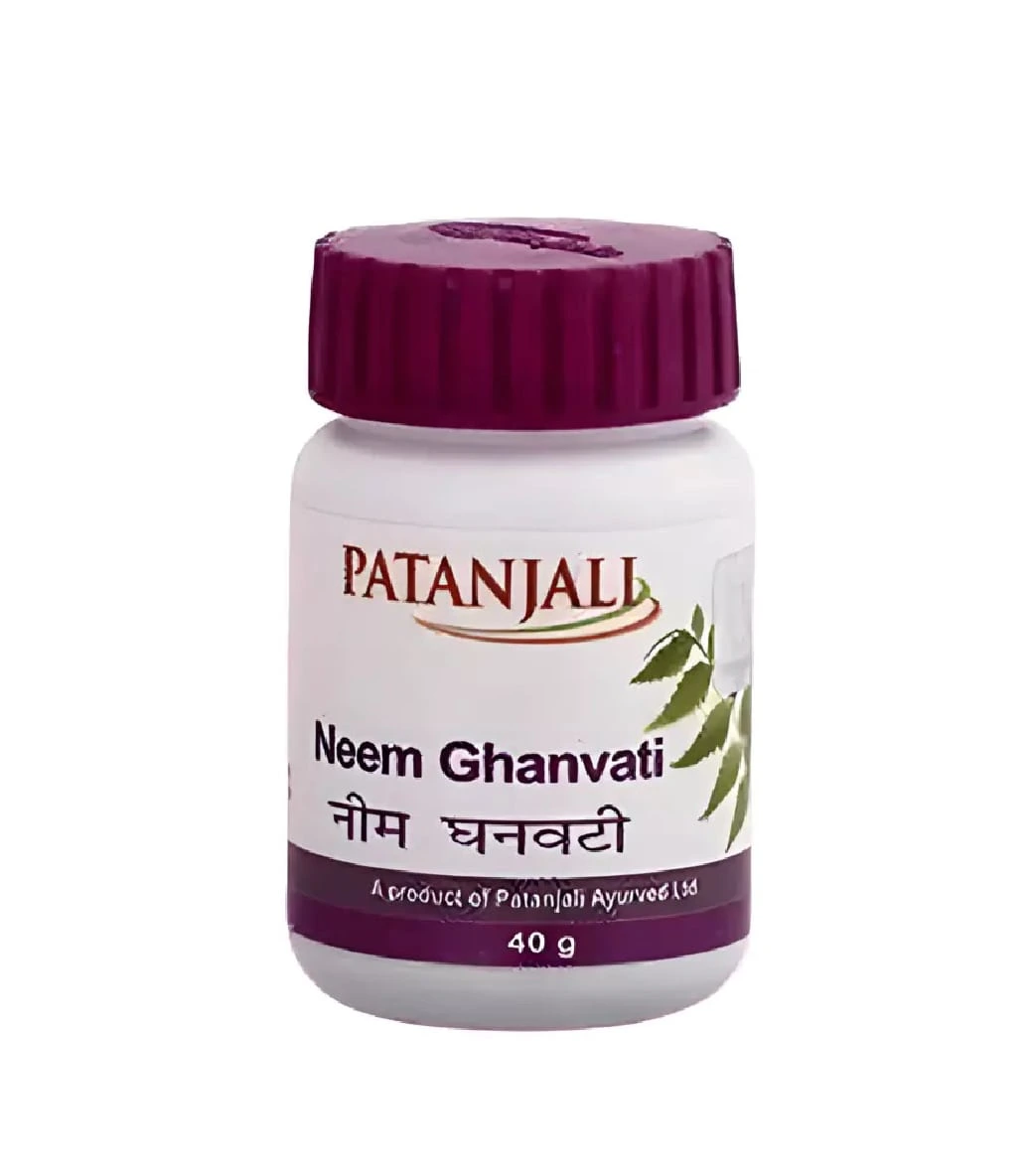 Patanjali Neem Ghan Vati for Clearer and Acne-free Skin