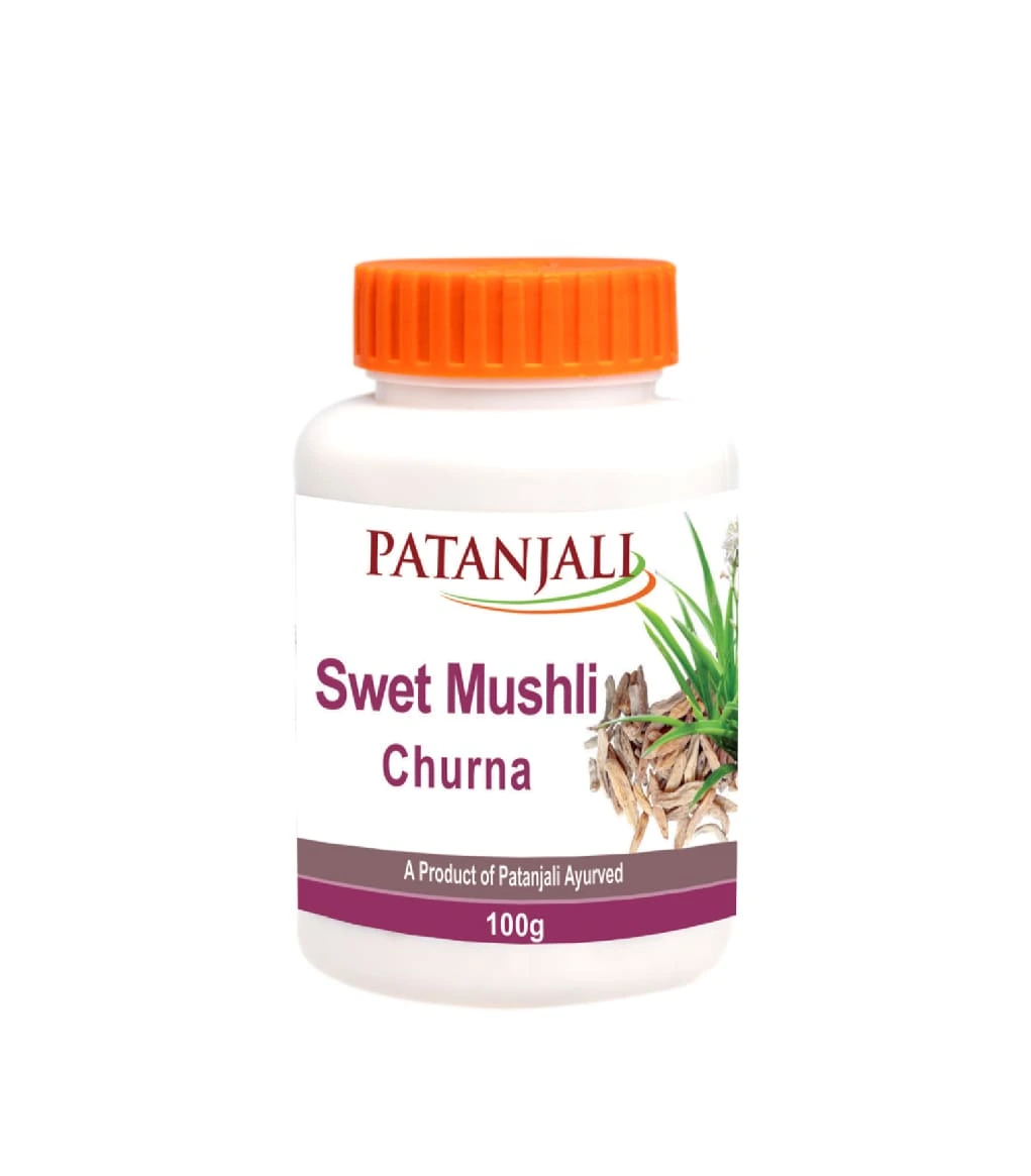 Patanjali Swet Mushli Churna 100 gm Sexual Wellness and Reproductive Health