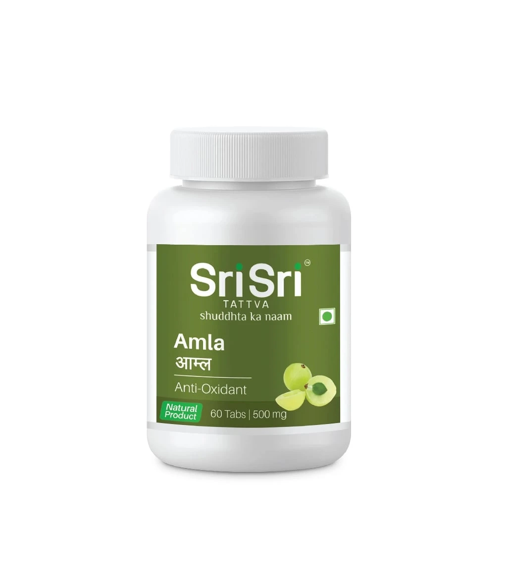 Sri Sri Tattva Amla Tablet for Detoxification and Skin Health